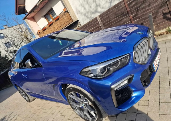 BMW X6 cena 369000 przebieg: 75000, rok produkcji 2019 z Kraków małe 631